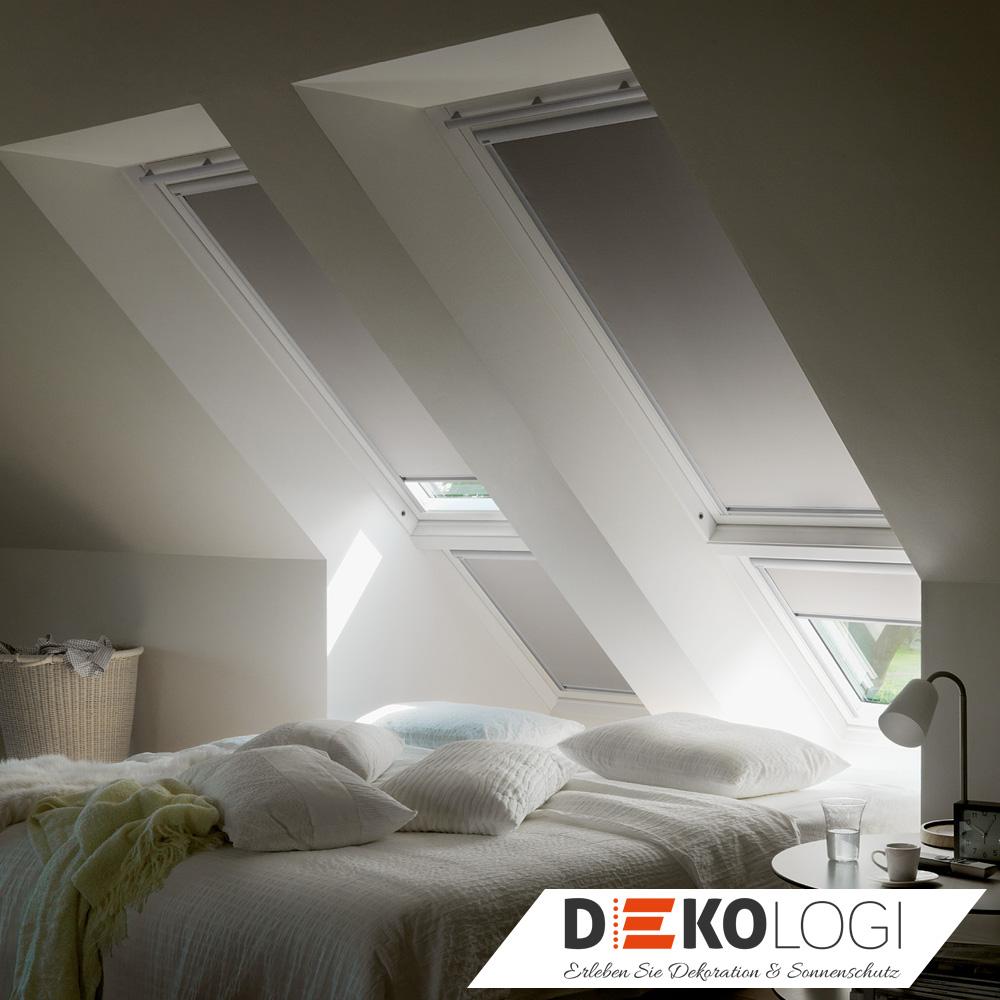Velux Solar Verdunkelungsrollo mit Thermo Stoffen