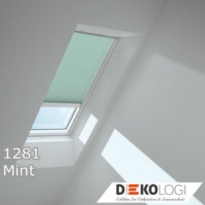 Velux Plissee Faltstores Dekor 1281 Mint