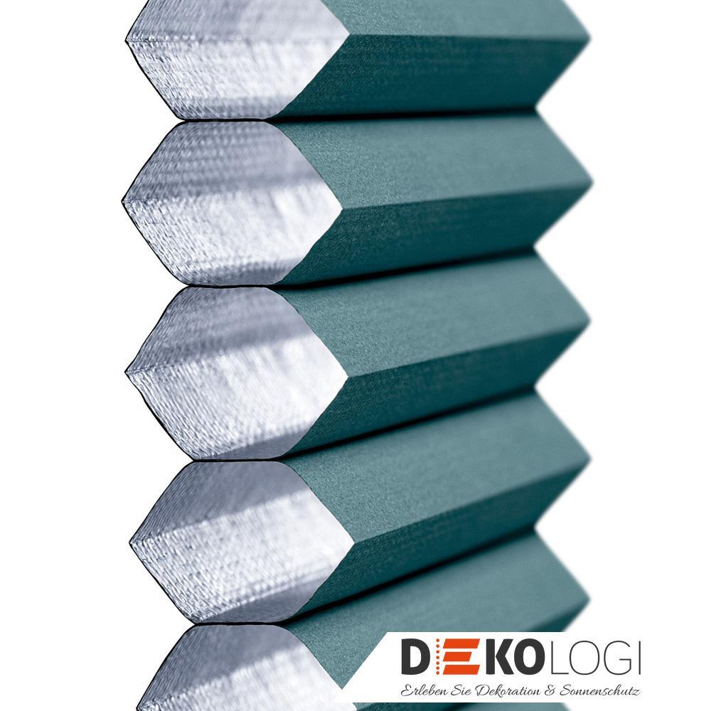 Querschnitt eines Wabenplissees von Velux