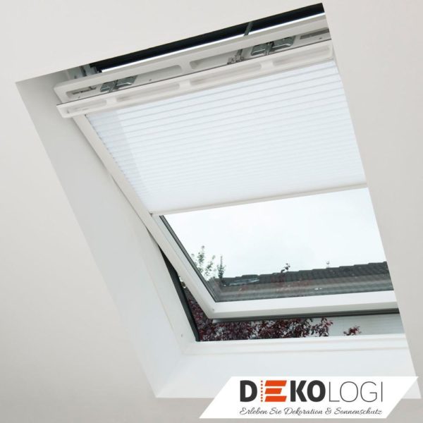 Velux Solar Plissee Faltstores FSL weiß