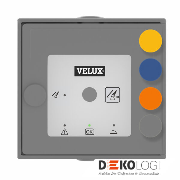 VELUX Hauptbedienstelle KFK 300 - 304 für RWA-Systeme, orange, gelb, blau, grau