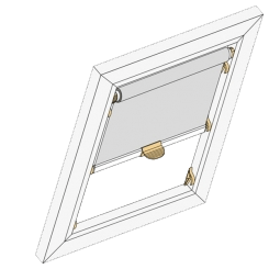 Dachfensterrollo Velux Roto Fakro Braas Blefa