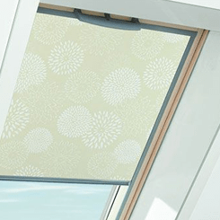 Roto Rollo mit Mustern in creme beige