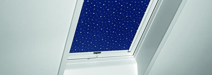 Roto Rollo mit Sternen in blau