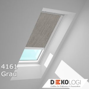 Velux Solar Rollo solarbetrieben 4161 Grau RSL Solarpanel Hochleistungs-Akku