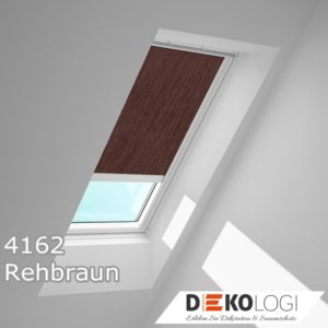 Velux Solar Rollo solarbetrieben 4162 Rehbraun