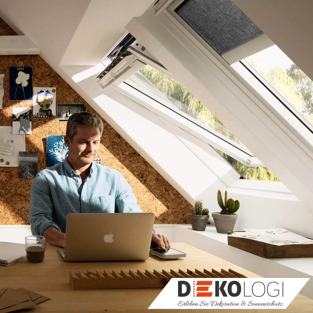 Original Velux Solar Sichtschutzrollo RSL