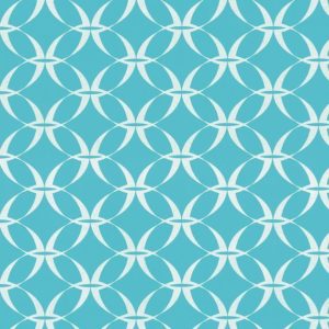 Muster Türkis als Dachfenster Rollo