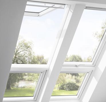 Velux Schwingfenster und Fußelement