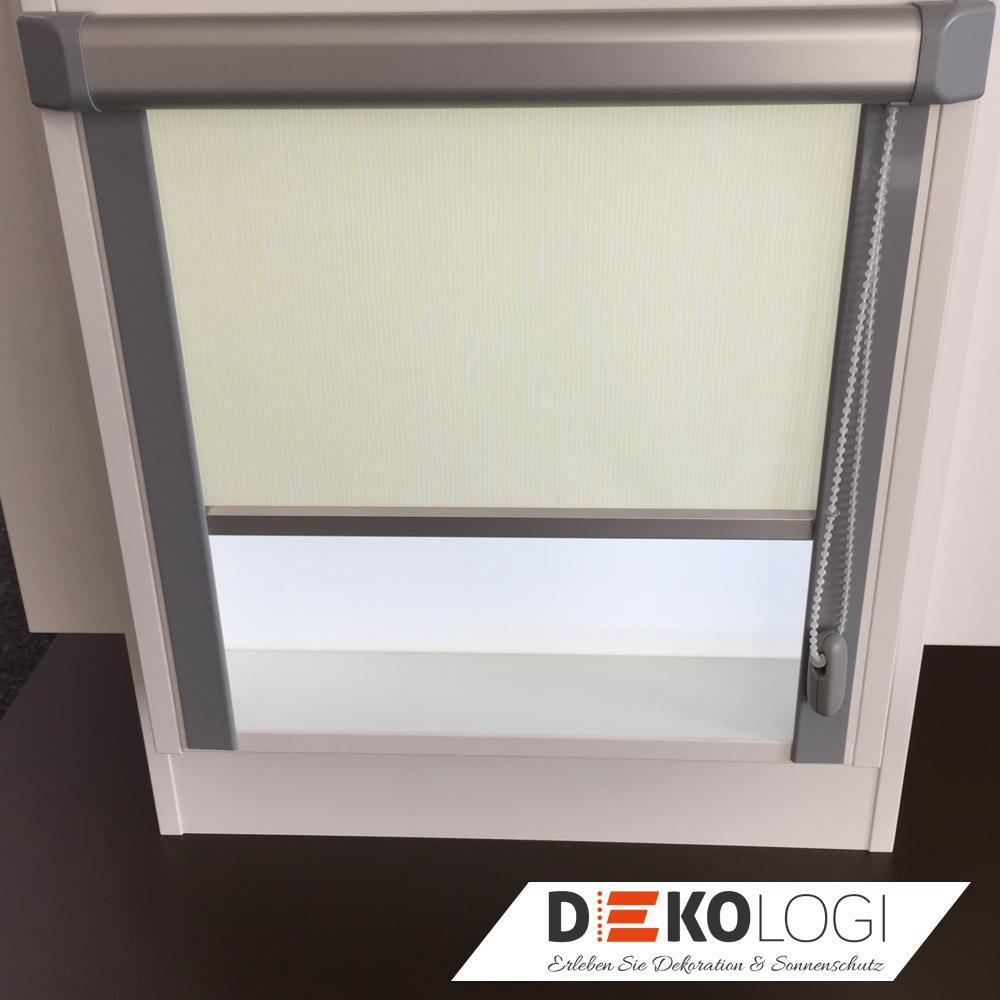 Glasleistenrollo nach Maß zum kleben ohne Bohren