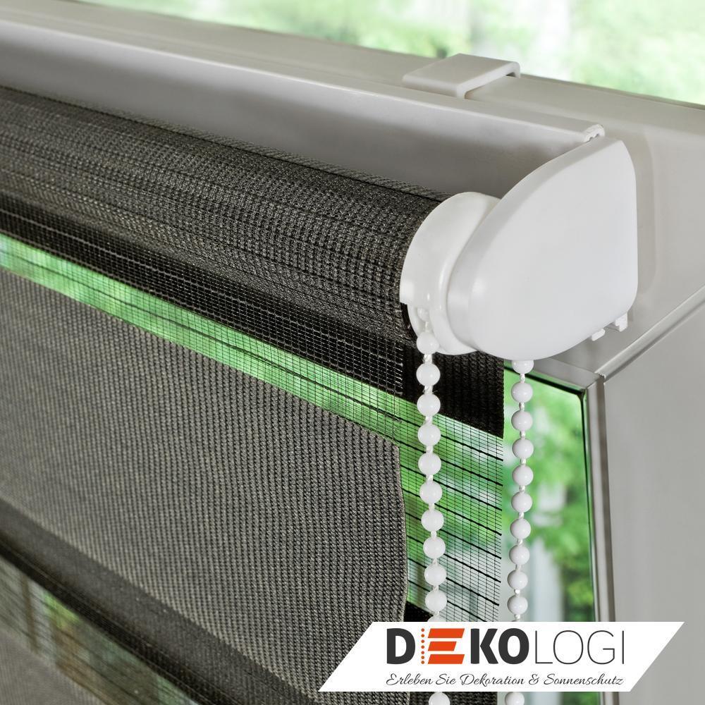 Doppelrollo zum klemmen am Flügel