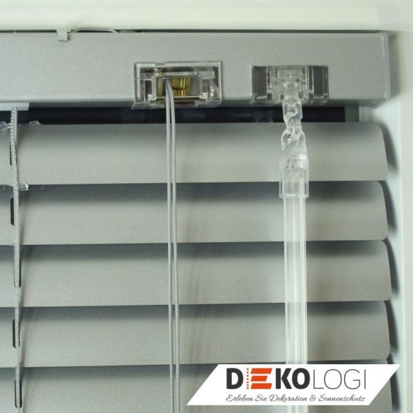 Wendestab Transparent silberne Lamellen