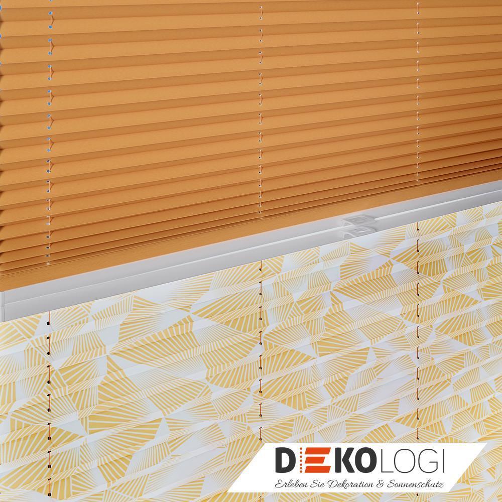 Drei Tag und Nacht Doppel Plissees mit zwei Stoffen