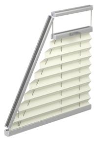Trapez Plissee für Sonderfenster