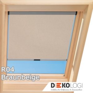 R04 Braunbeige Original ZRE Rollo