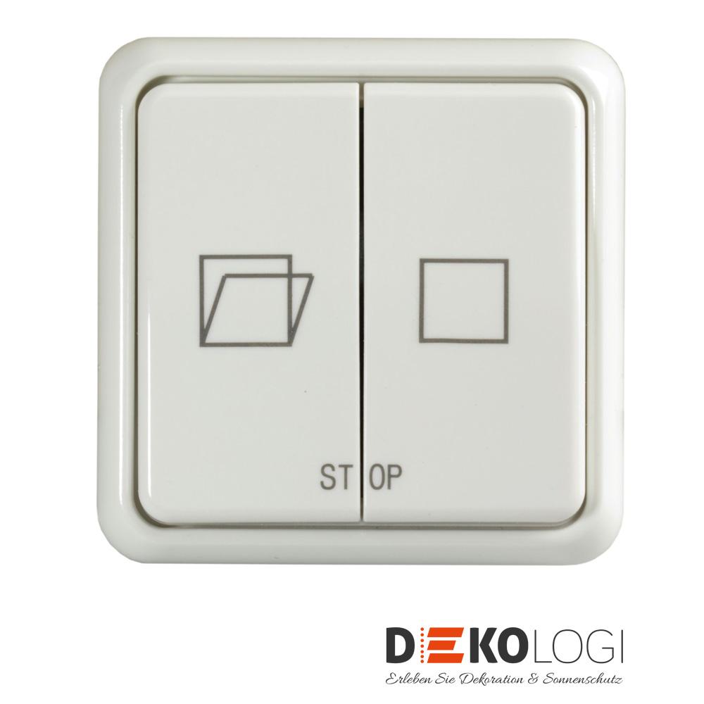 Original Roto Lüftungstaster 24 V in weiß