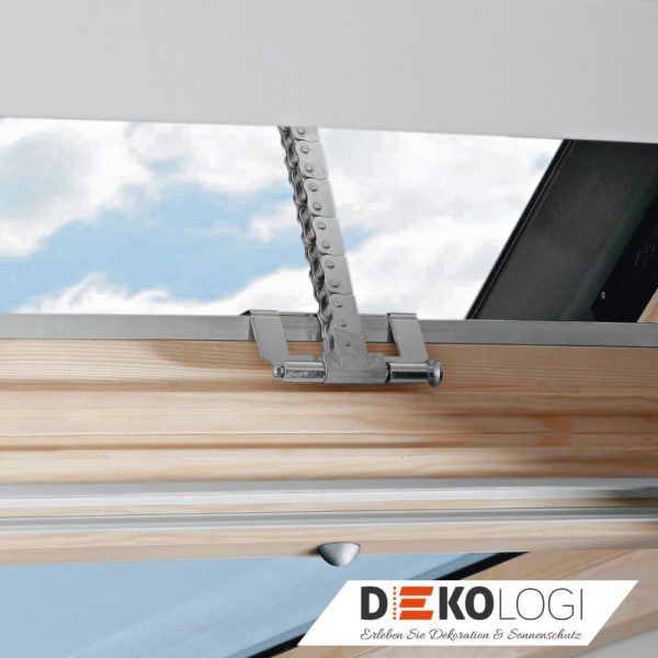 Roto Designo Motorantrieb 35 cm verdeckt oben 230 V R6 Holz