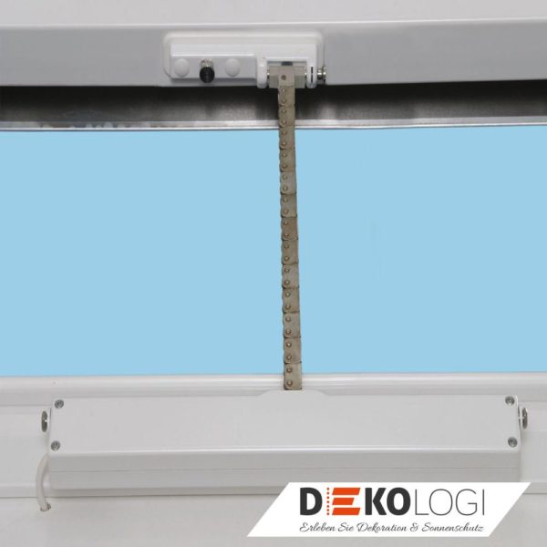 Roto Designo Motorantrieb 26,5 cm verdeckt unten 24 V R8 Kunststoff