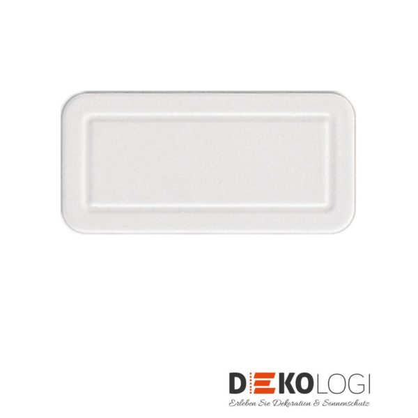 Roto Abdeckplatte Weiß für Griff / ZUB ADP H WHITE