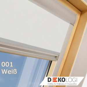 Fakro Sichtschutz Rollo ARP Dekor 001 Weiß