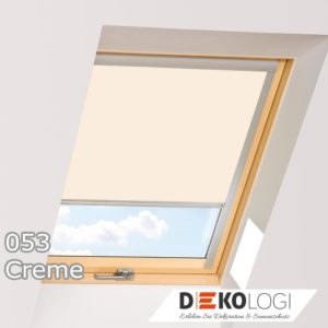 Dachgeschoss Dekoration mit hitzereduzierenden Eigenschaften 053 Creme