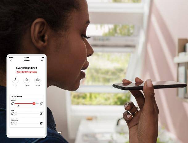 Velux APP Steuerung