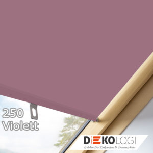 Krallenrollo für Dachflächenfenster 250 Violett