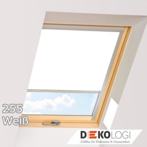 Raum verdunkeln mit Sicht und Sonnenschutz 255 Weiß