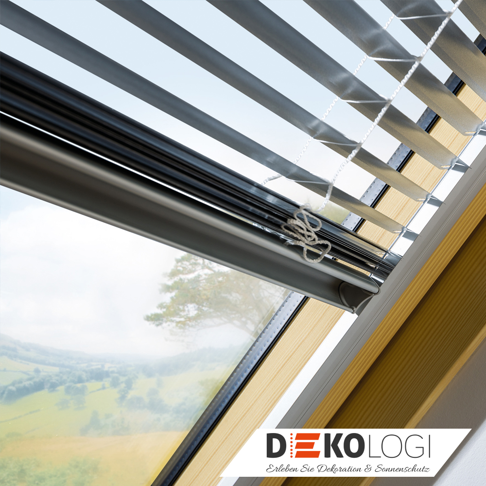 Lamellenfarbe silber Jalousie