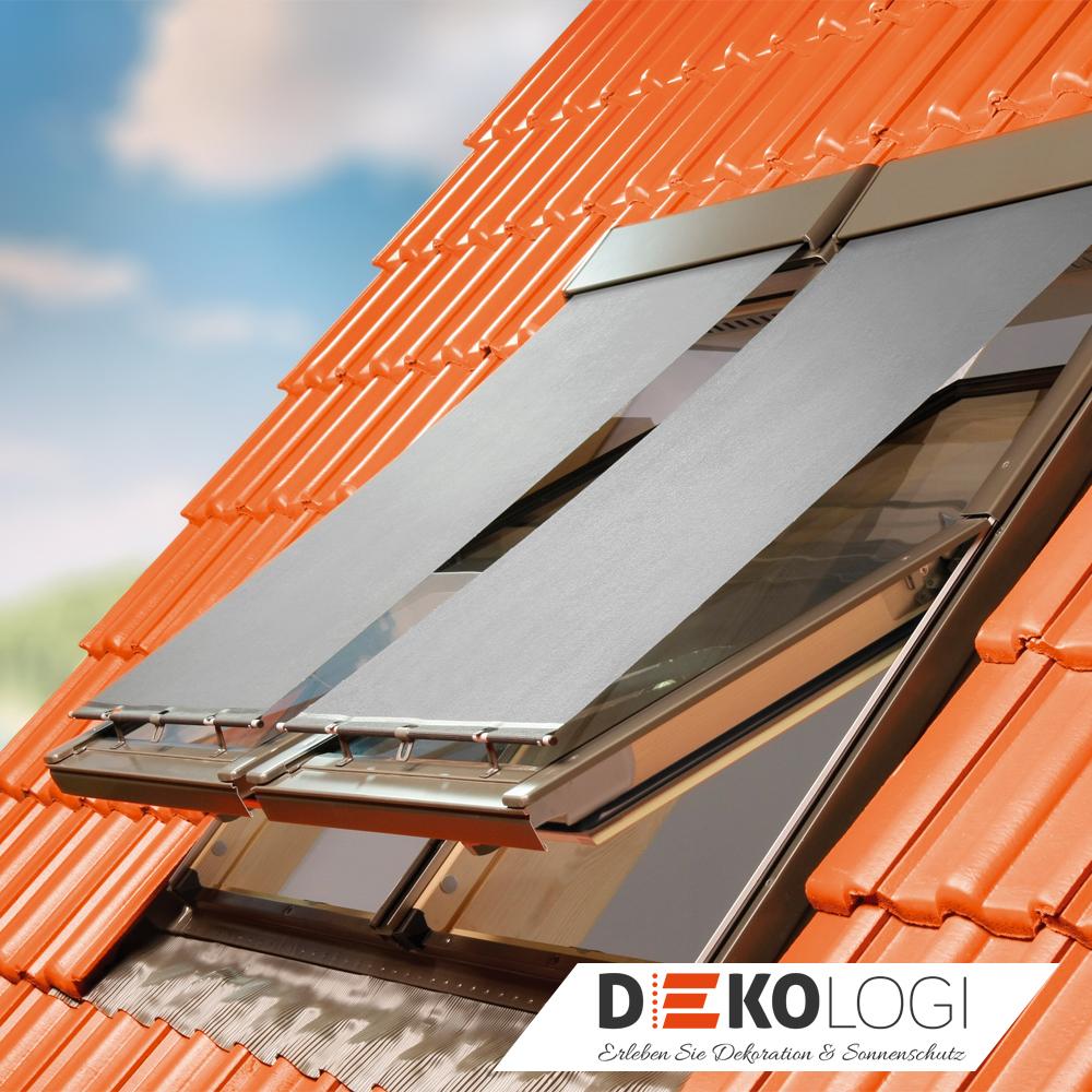 Zwei Fakro Netzmarkisen AMZ