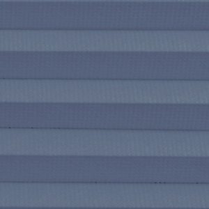 612 Fernblau Plissee Wabe