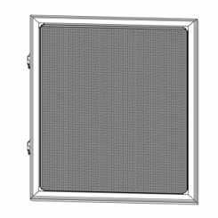 Produktzeichnung Insektenschutztür nach Maß