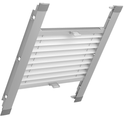 Maßgefertigtes Dachfenster Plissee Velux Roto Fakro