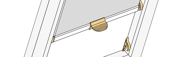 Produktfinder Roto Haltekrallenrollos lichtundurchlässig