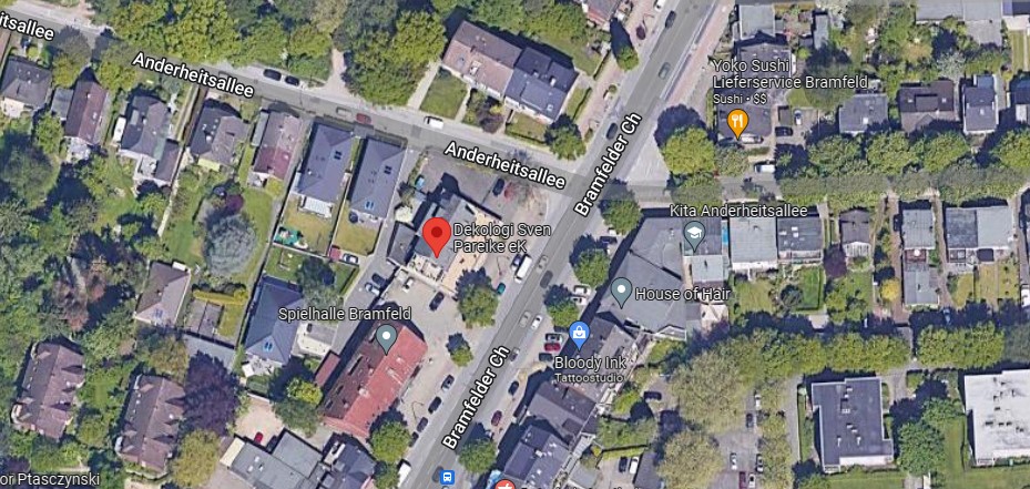 Dekologi Hamburg von Oben