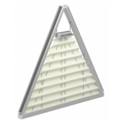 Plissee Modell SG59 Slope Dreiecksfenster