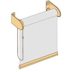 XL-Rollo Basis Seitenzugrollo Wandmontage Ohne Bohren Sichtschutzrollo