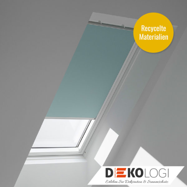 Rollo blau Nature Kollektion mit recycelten Materialien