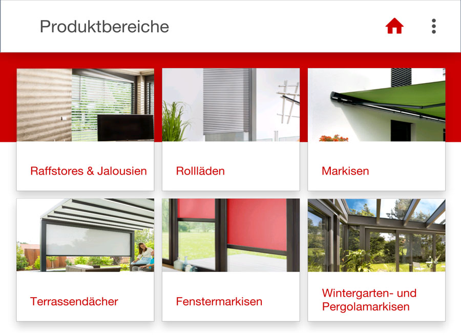 App Rollladen Außenrollladen Vorbaurollladen nach Maß