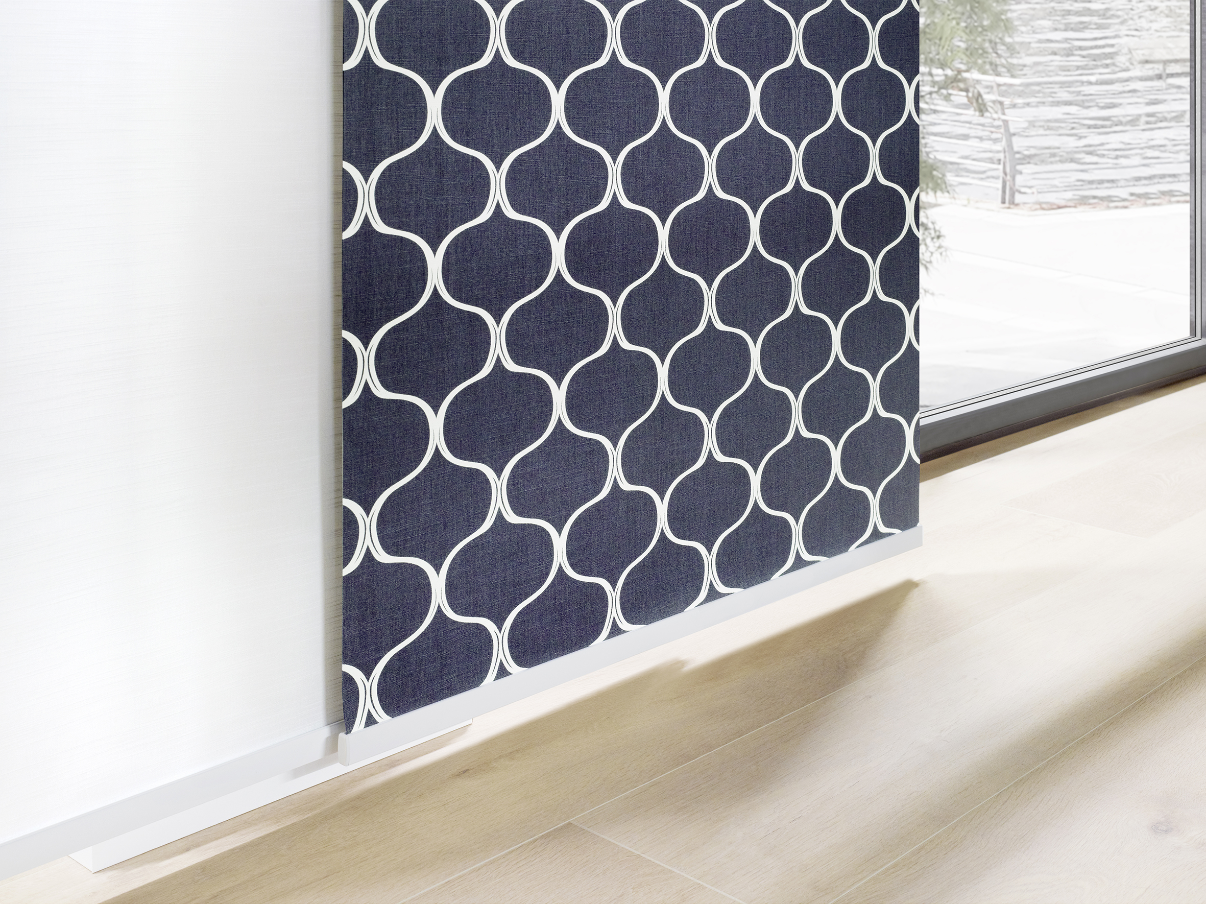 Flächenvorhang Maßanfertigung mit Mustern