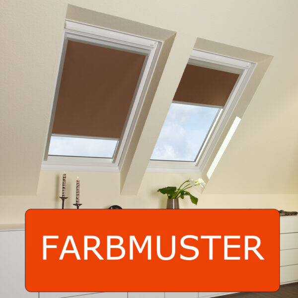 Dachfensterrollo Farbmuster Online bestellen