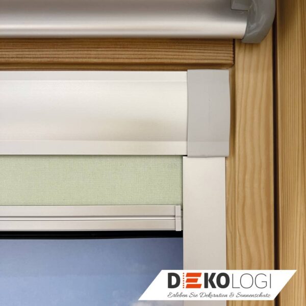 Solarpanel für Sonnenschutz Rollo