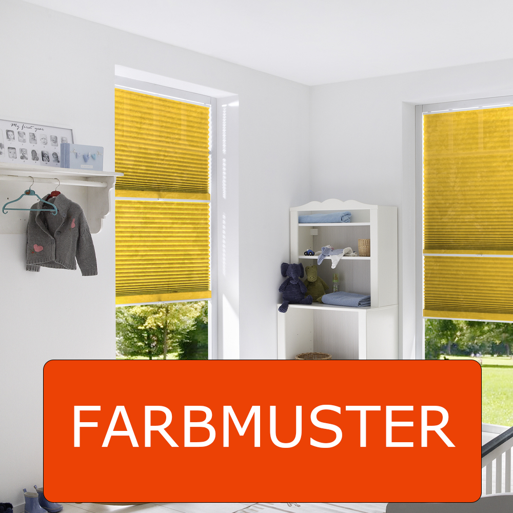 Farbmuster Plissee / Wabenplissee Artikel