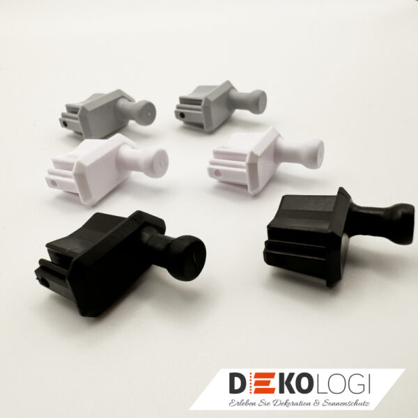 Endkappe für Krallenrollo Basis DF