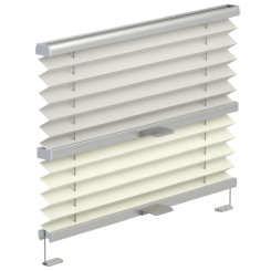 Plissee Modell ESG 3 verspannt unten verdunkelt